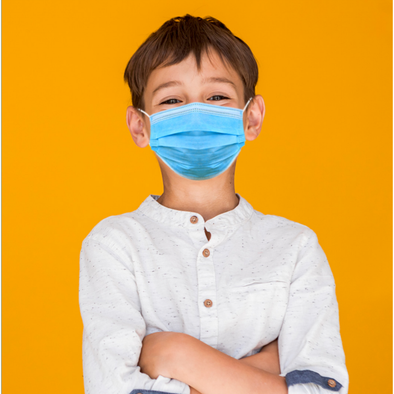 Wearing Medical Face Masks Is Important for Children During COVID-19