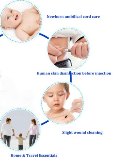 Antiseptic Cleanser for Minor Wound Cleansing-Loris Sterile Solution 10% PVP-1-1-Swabstick