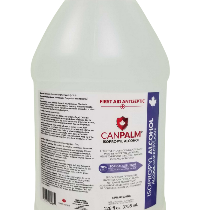 Isopropyl alcohol 70% and Hydrogen Peroxide (4 litre bottles)