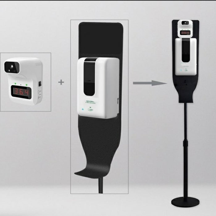 The Thermometer and Sanitizer Stand