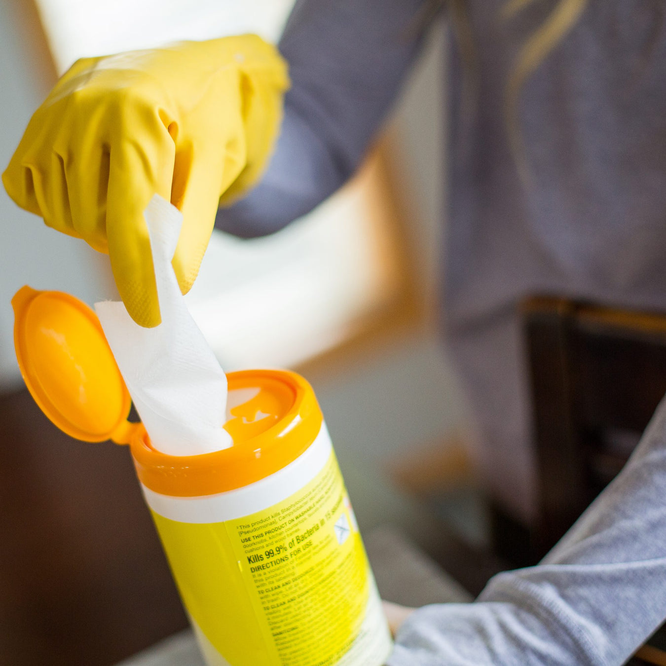 Disinfecting Spray and Sanitizing Wipes