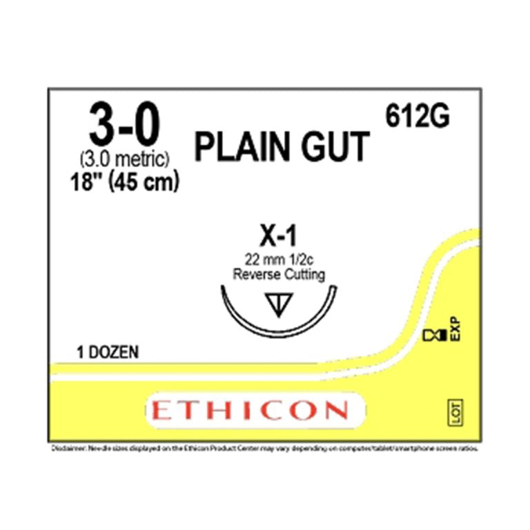 ETHICON Sutures Plain Gut — MEDLEE
