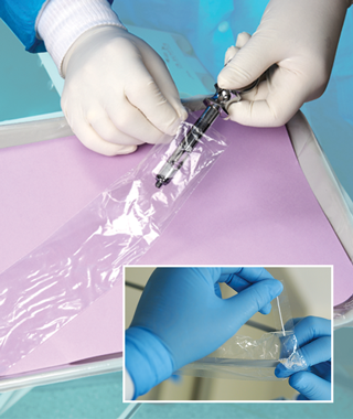 CROSSTEX Plastic Syringe Sleeves — MEDLEE