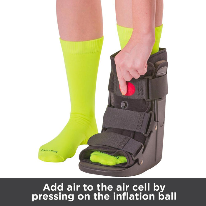 Orthopedic Air Cast-Fracture/Air Walker, Orthopedic Air Walker Boot Cast for Ankle Sprains, Fractures and Achilles Tendonitis Medical Recovery, Protection and Healing Boot - Toe, Foot or Ankle Injuries