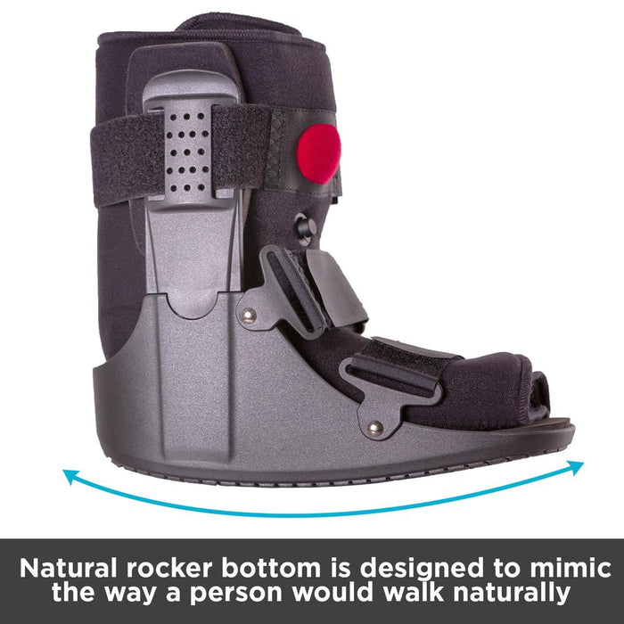 Orthopedic Air Cast-Fracture/Air Walker, Orthopedic Air Walker Boot Cast for Ankle Sprains, Fractures and Achilles Tendonitis Medical Recovery, Protection and Healing Boot - Toe, Foot or Ankle Injuries