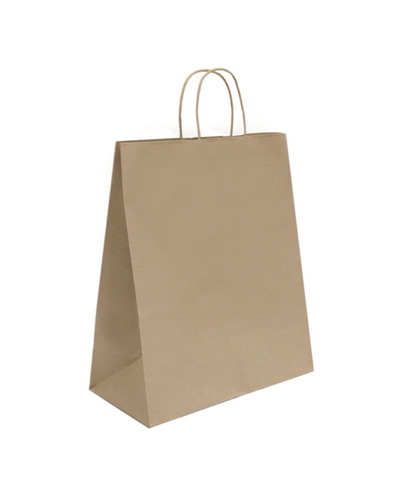 Recycled Kraft Paper Shopping Bags