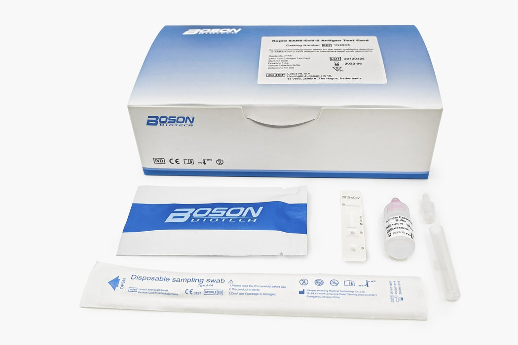 Boson Covid-19 Antigen Rapid Test Device. 20 Test/Kit