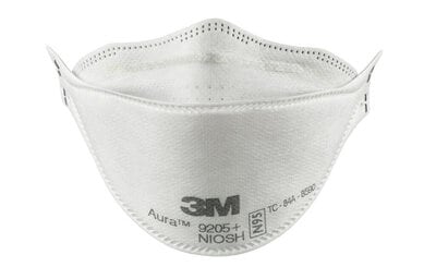 3M™ Aura™ Particulate Respirator 9205+, N95, 440pcs/Case