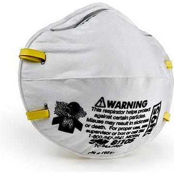 3M™ 8110S N95 Mask Disposable Particulate Respirators (160 pieces/case)