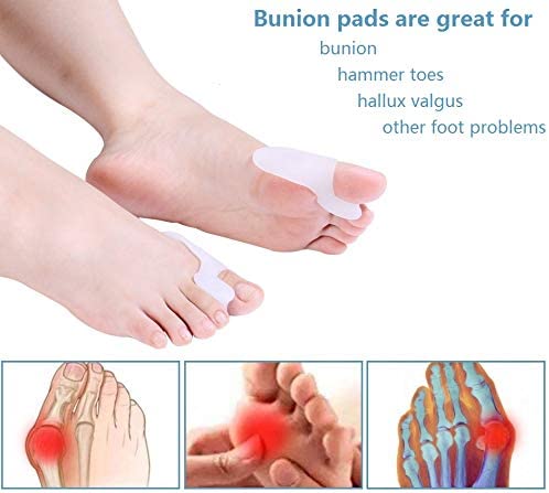 Silicone Gel Bunion Shield , toe separators (2/pk)