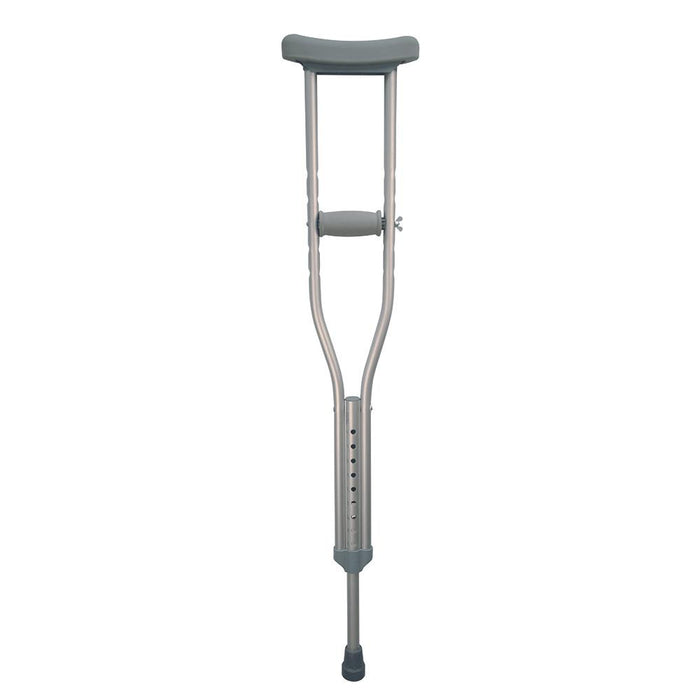 Aluminum Crutches -Adult Medium 5'2" - 5'10" / 157 - 178 cm