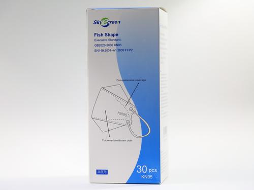 KN95 SKYSCREEN  8862 FISH-SHAPE MASKS- KN 95 Health Canada Authorization ID:313491 -  (1500 PIECES/CASE)