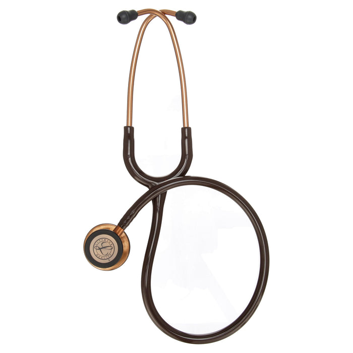 3M Littmann Classic III Stethoscope, Copper-Finish Chestpiece, Chocolate Tube, 27 inch, 5809