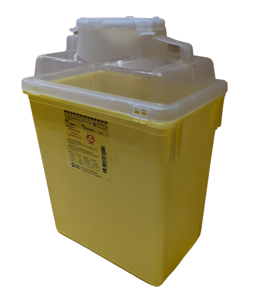 Sharp Collector/Container BD 22.7L Nestable Funnel Entry Top, Case of ...