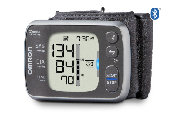 OMRON 7 SERIES WIRELESS WRIST BLOOD PRESSURE MONITOR BLUETOOTH