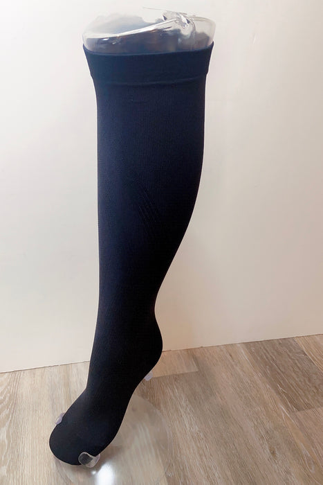 Black Athwart: Medical Compression Socks 20-30 mmHg