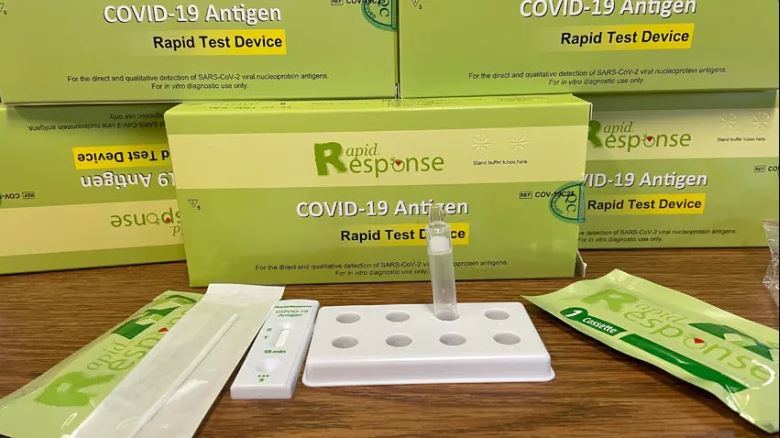 BTNX Covid-19 Antigen Rapid Test Device, Nasal/Nasopharyngeal Secreations-Individually packed test devices, 5 tests/pack