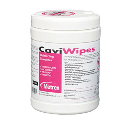 Caviwipe Surface Disinfectant Disposable Germicidal Cleaner & Healthcare Disinfecting/Sanitizer Wipes, case of 12/Container of 160