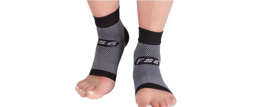 Orthosleeve Plantar Fasciitis Sleeve/OrthoSleeve FS6 Compression Foot Sleeve