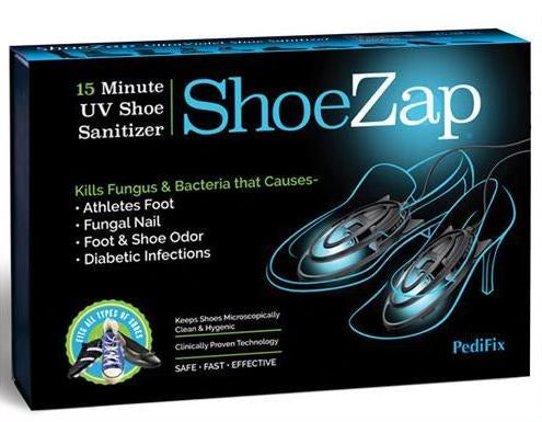 ShoeZap® UltraViolet UV Shoe Sanitizer/sterilizer ,