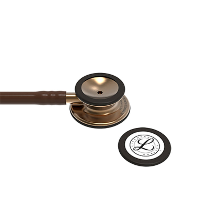 3M Littmann Classic III Stethoscope, Copper-Finish Chestpiece, Chocolate Tube, 27 inch, 5809