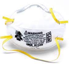 3M™ 8110S N95 Mask Disposable Particulate Respirators box of 20 pcs