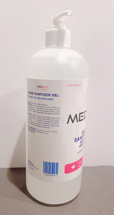 Hand Sanitizer Gel, 12X1Litre (Boxed)