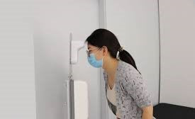 Hands-Free Thermometer and sanitizer stand