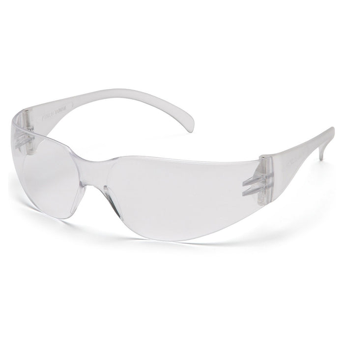 Protective Safety Glasses Clear Lens and Frame (Pack of 12)