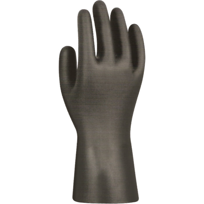 SHOWA N-DEX 9700  Disposable Nitrile Gloves, Powder Free, Latex Free 6 mil, Black, 20 boxes/ case